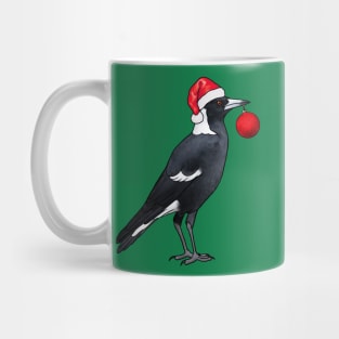 Festive Magpie Mug